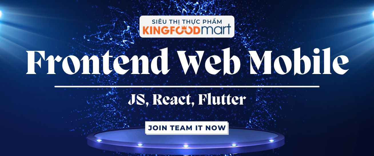 Frontend Web Mobile - JS, React, Flutter