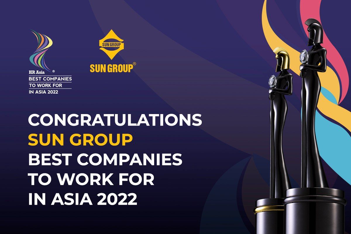 Giữ vững danh hiệu Môi trường làm việc tốt nhất Châu Á 2022 – món quà sinh nhật dành tặng Sun Group