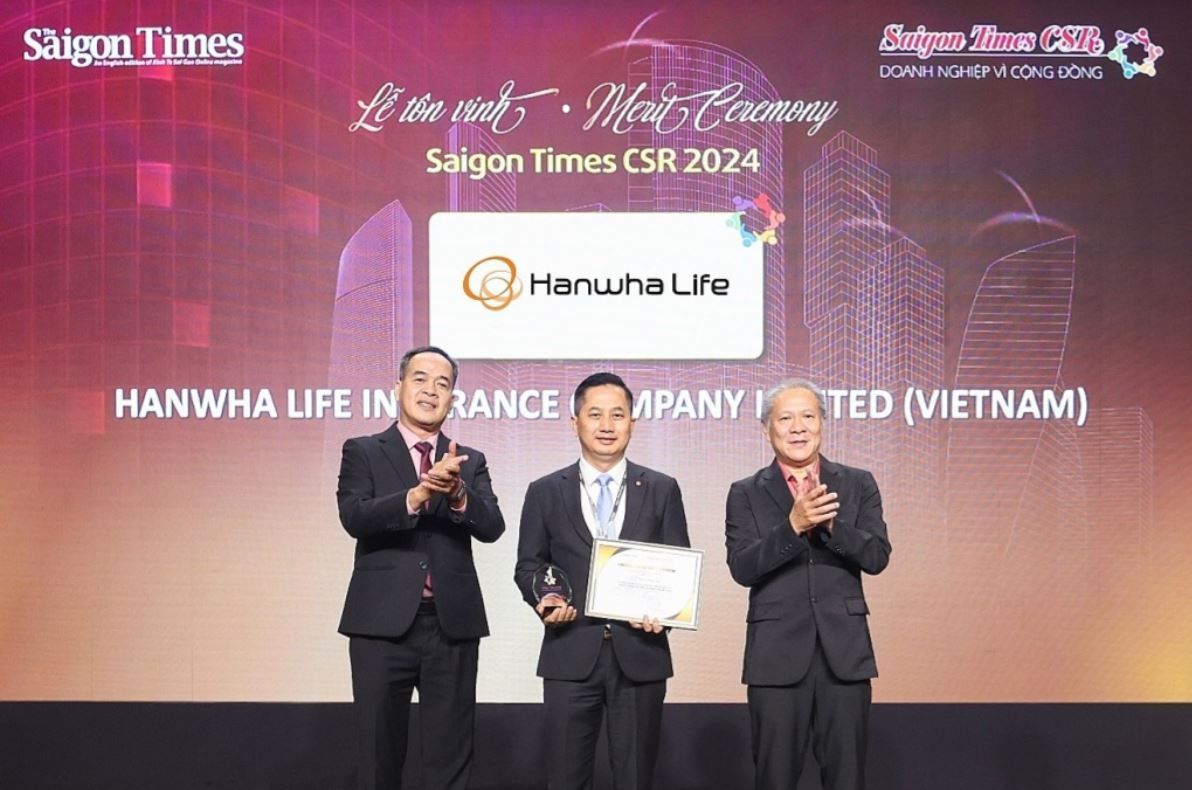 Hanwha Life Việt Nam được vinh danh “Doanh nghiệp vì cộng đồng” 4 năm liên tiếp