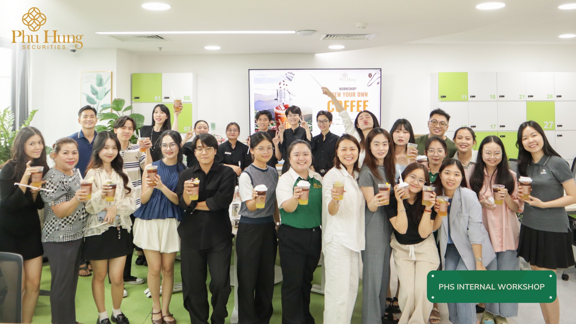 PHS TỔ CHỨC WORKSHOP “BREW YOUR OWN COFFEE” TẠI CHI NHÁNH QUẬN 1 VÀ AMD-05