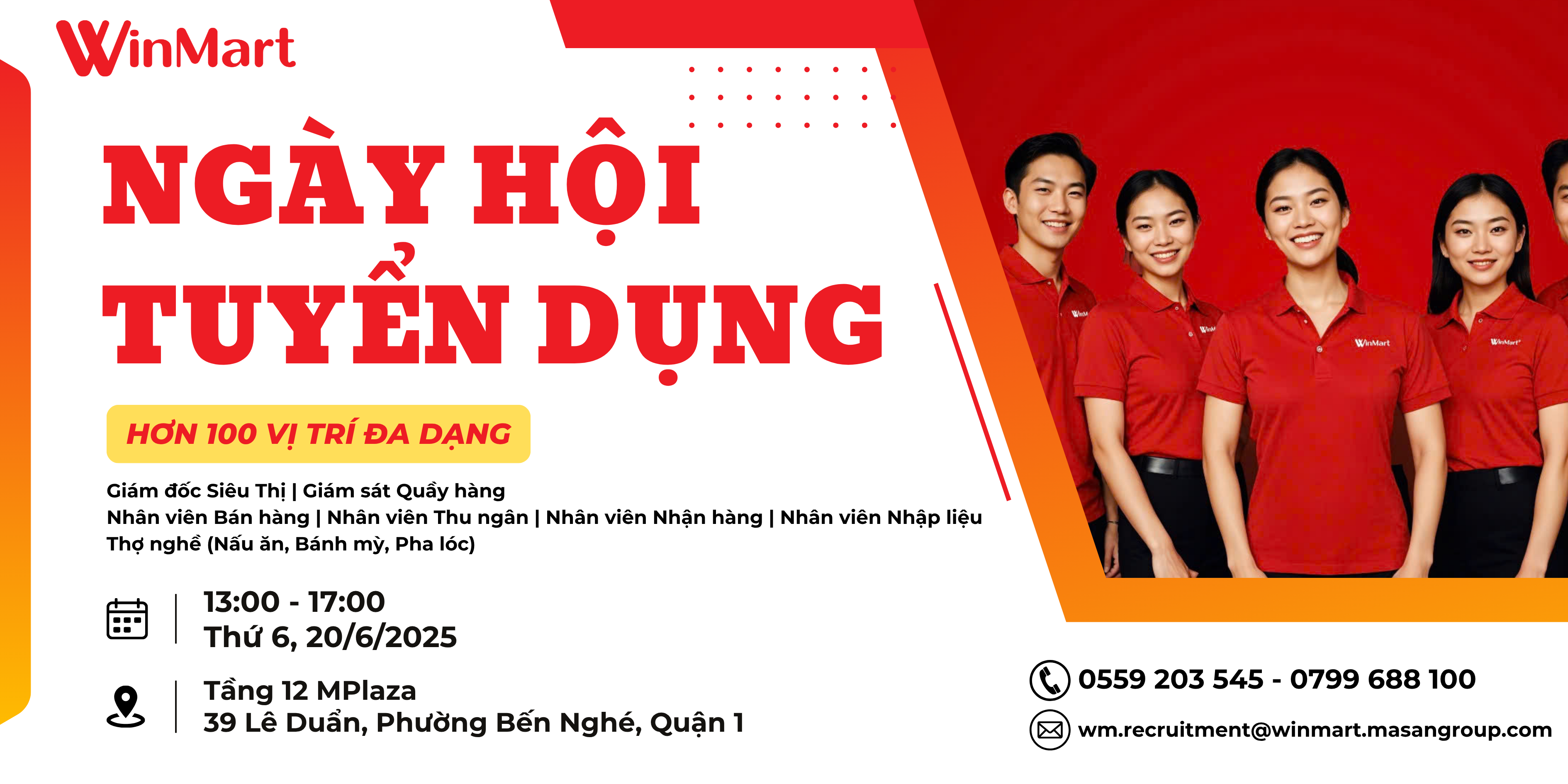 [WinMart] Đăng ký ứng tuyển WinMart 3.2 khai trương T08/2025 (Quận 10 - TP HCM)
