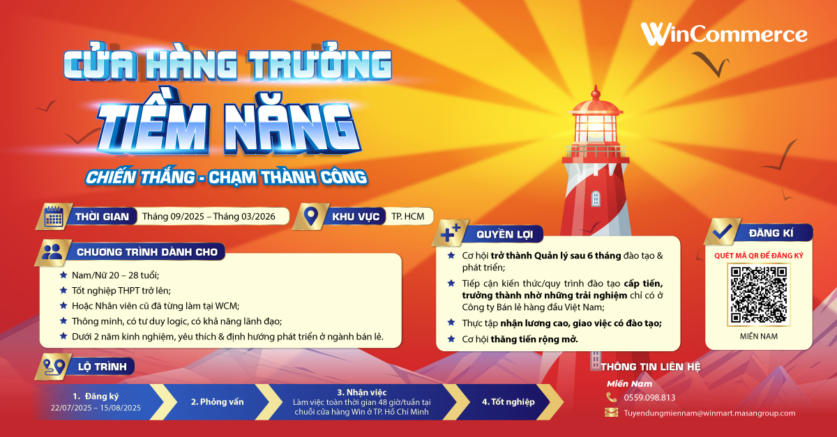[WinMart+] Cửa Hàng Trưởng Tiềm Năng_Tp.Hồ Chí Minh (Mùa 3.2025)