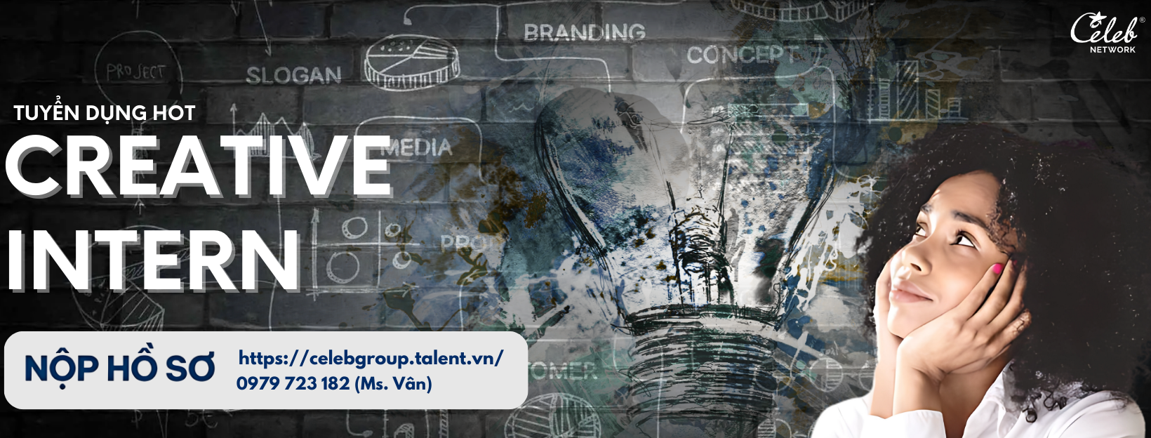 Tuyển dụng vị trí Creative Intern - Làm Việc Tại Phường 2, Quận Tân Bình
