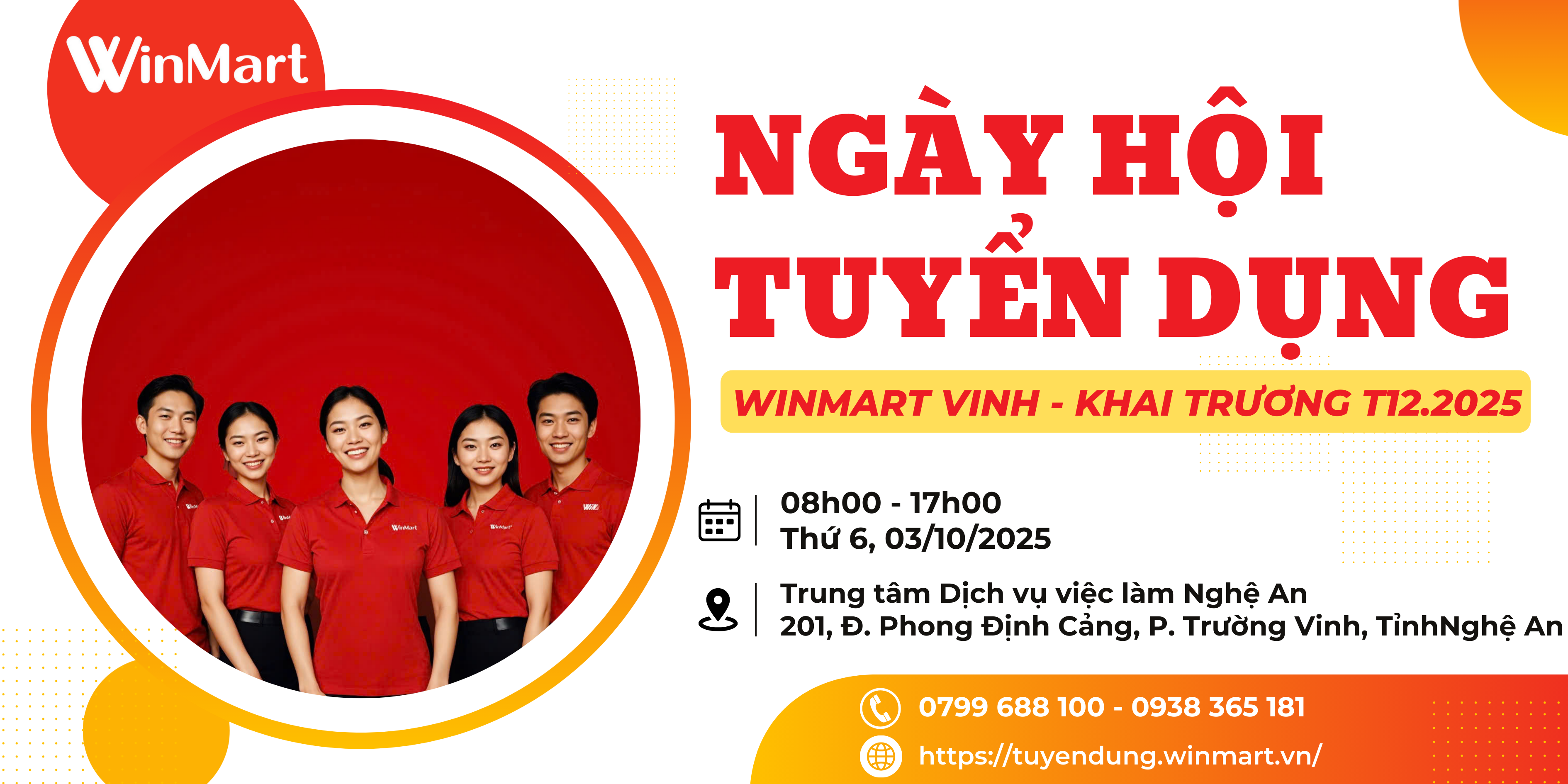 [WinMart] Đăng ký ứng tuyển siêu thị Vinh (Khai trương 21/12/2025)