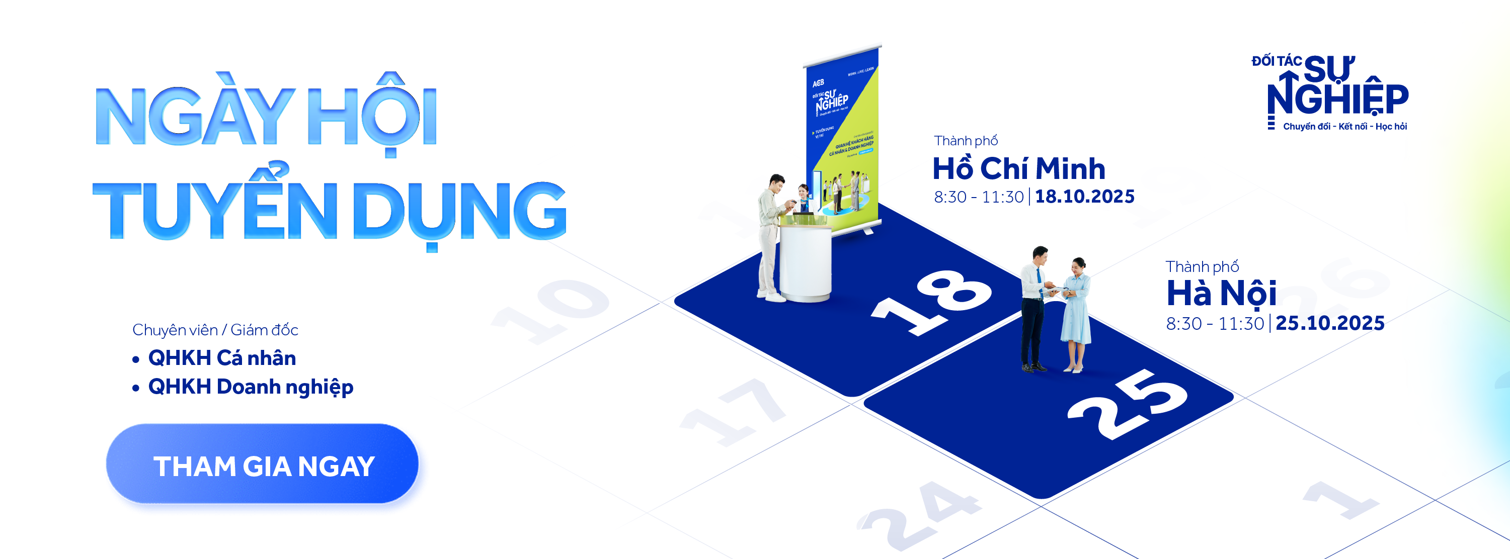 Ngày hội Tuyển dụng Đối tác Sự nghiệp 2025