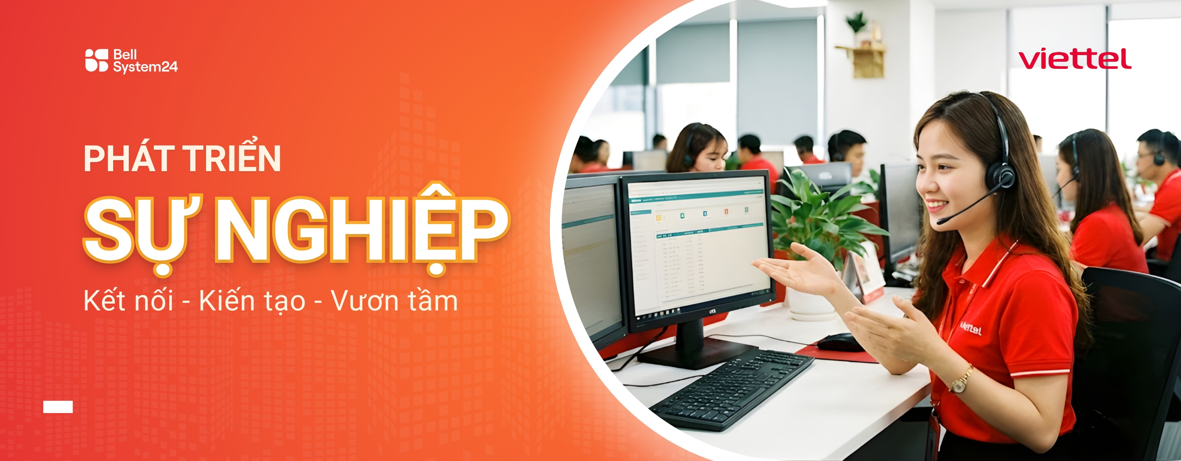 NHÂN VIÊN HỖ TRỢ KHÁCH HÀNG DỰ ÁN VIETTEL AP