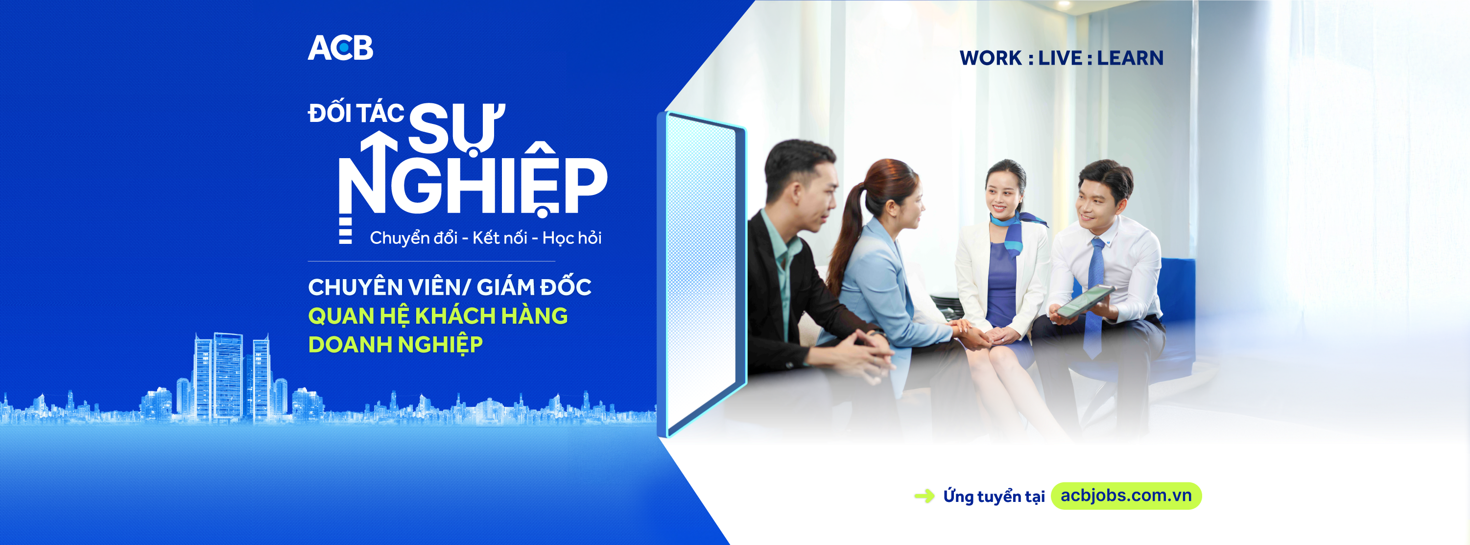 HCM - Giám Đốc/Chuyên Viên Quan Hệ Khách Hàng Doanh Nghiệp