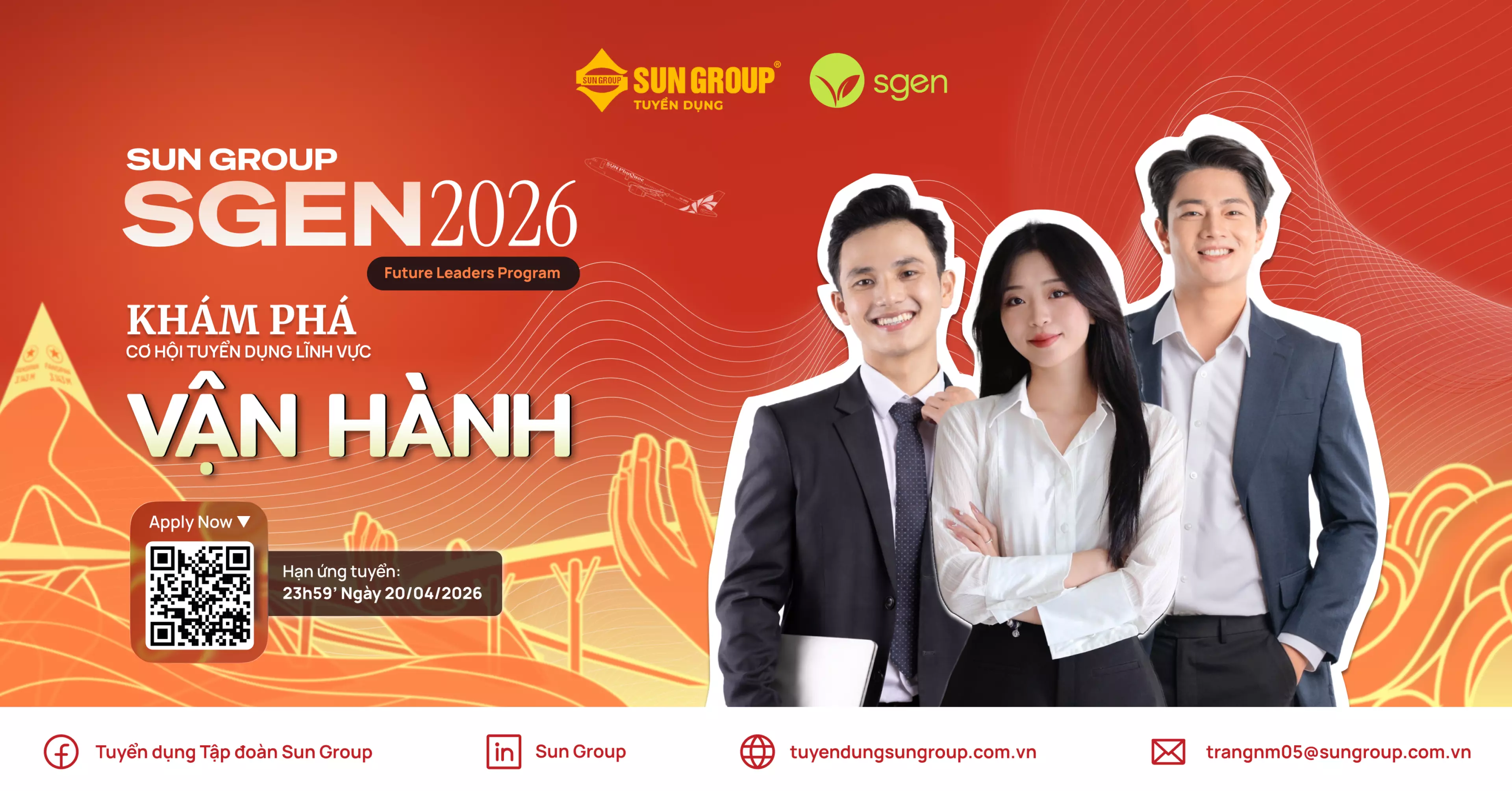 𝗦𝗨𝗡 𝗚𝗥𝗢𝗨𝗣 𝗦𝗚𝗘𝗡 𝟮𝟬𝟮𝟔 - GIỮ NHỊP VẬN HÀNH – DẪN LỐI THÀNH CÔNG CÙNG SGEN – VẬN HÀNH (NHÂN SỰ, PHÁP CHẾ & QUẢN TRỊ RỦI RO)