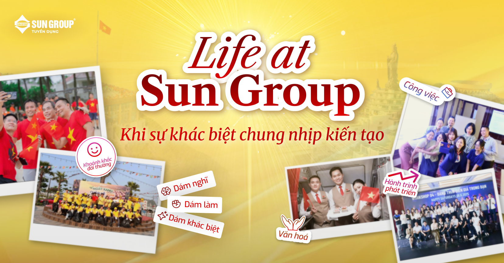 “LIFE AT SUN GROUP”: KHI SỰ KHÁC BIỆT CHUNG NHỊP KIẾN TẠO