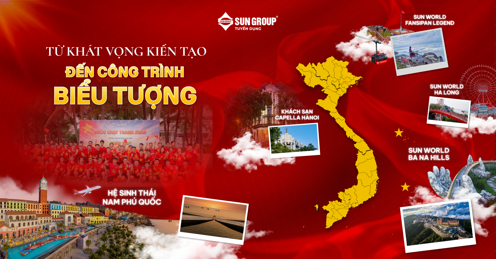 SUN GROUP - TỪ KHÁT VỌNG KIẾN TẠO ĐẾN NHỮNG CÔNG TRÌNH BIỂU TƯỢNG