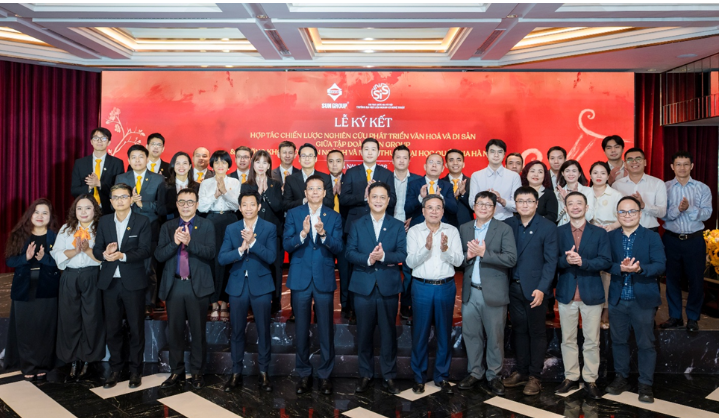 Hợp tác chiến lược phát triển Văn hóa & Di sản Việt Nam giữa ban QLTK Sun Group và ĐHQG Hà Nội