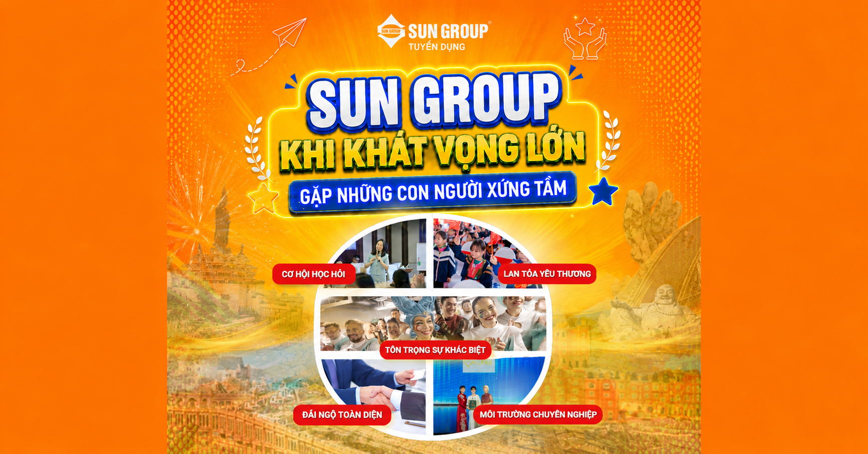 SUN GROUP - KHI KHÁT VỌNG LỚN GẶP NHỮNG CON NGƯỜI XỨNG TẦM