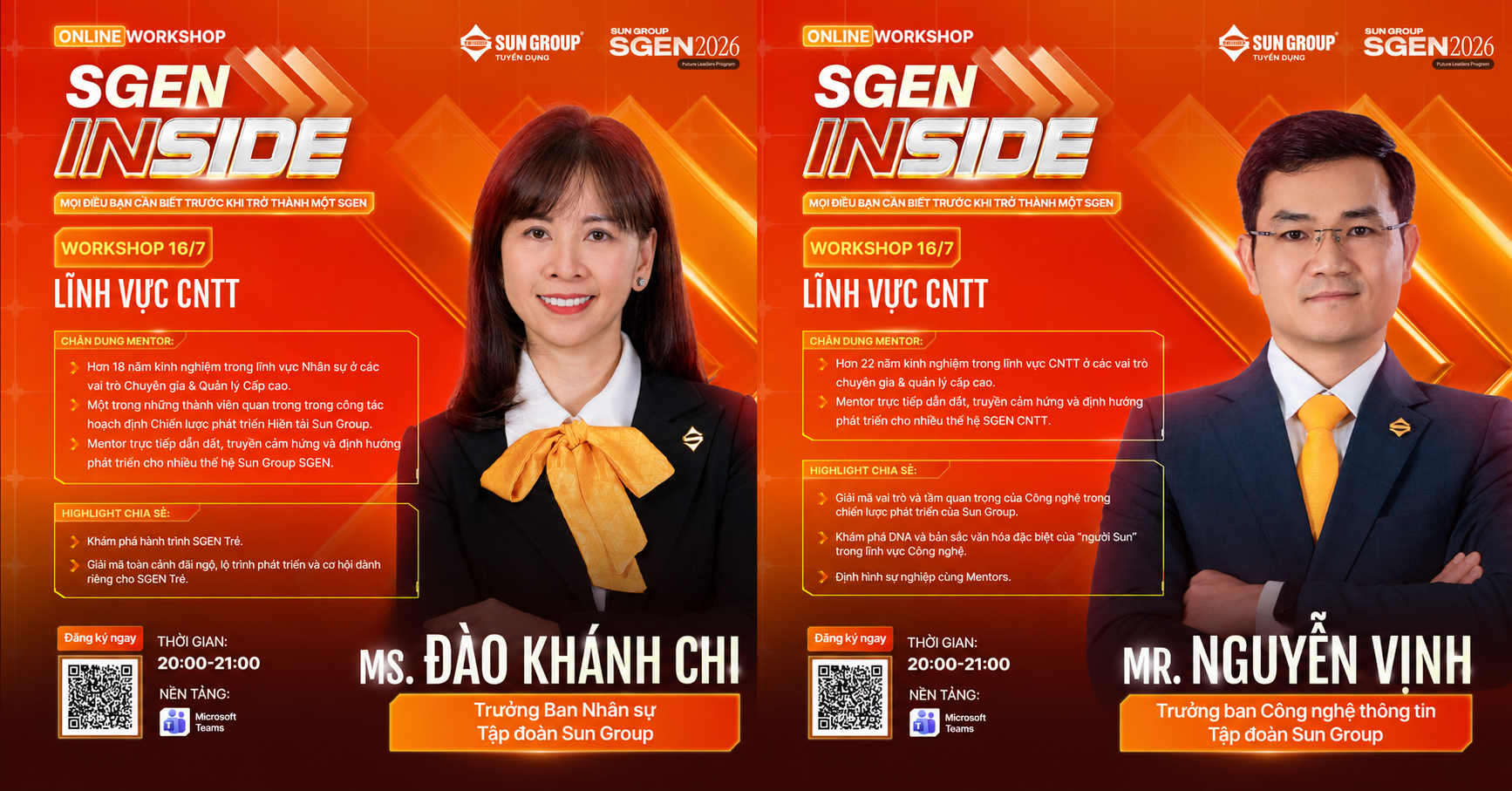 [SGEN INSIDE] NẾU ĐƯỢC QUAY LẠI THỜI ĐIỂM THAM GIA SUN GROUP SGEN, MENTORS SẼ “THỦ THỈ” ĐIỀU GÌ VỚI CHÍNH MÌNH?