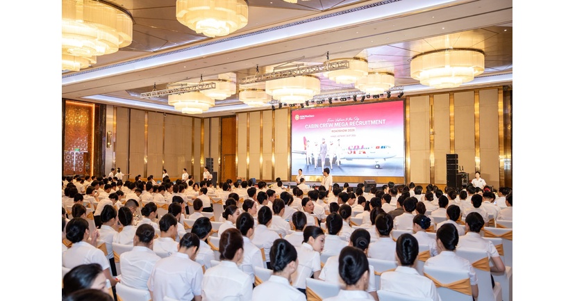CƠN SỐT CABIN CREW MEGA RECRUITMENT ROADSHOW 2026: KHI TẦM VÓC QUỐC TẾ CỦA SUN PHUQUOC AIRWAYS ĐƯỢC KHẲNG ĐỊNH BẰNG NHỮNG CON SỐ KỶ LỤC