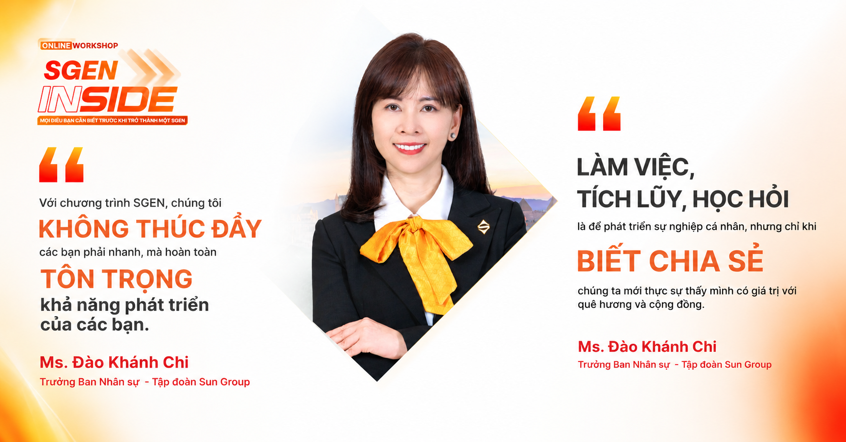 [SGEN INSIDE] MENTOR HÀNG ĐẦU SUN GROUP ĐÃ NÓI GÌ VỀ HÀNH TRÌNH SGEN TRẺ?