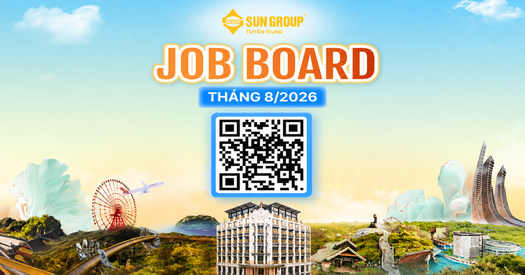 [JOB BOARD THÁNG 8] MỞ LỐI CƠ HỘI - BỨT PHÁ SỰ NGHIỆP
