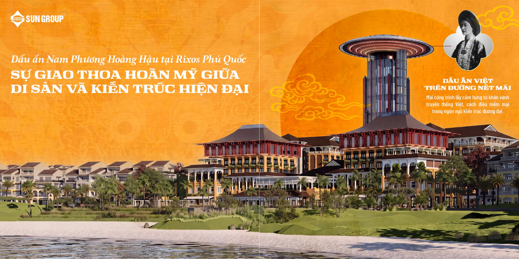 DẤU ẤN NAM PHƯƠNG HOÀNG HẬU TẠI RIXOS PHÚ QUỐC - KHI DI SẢN GIAO THOA VỚI TINH HOA KIẾN TRÚC ĐƯƠNG ĐẠI