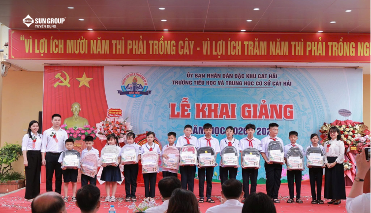 SUN GROUP TIẾP SỨC NÂNG BƯỚC EM ĐẾN TRƯỜNG 2026