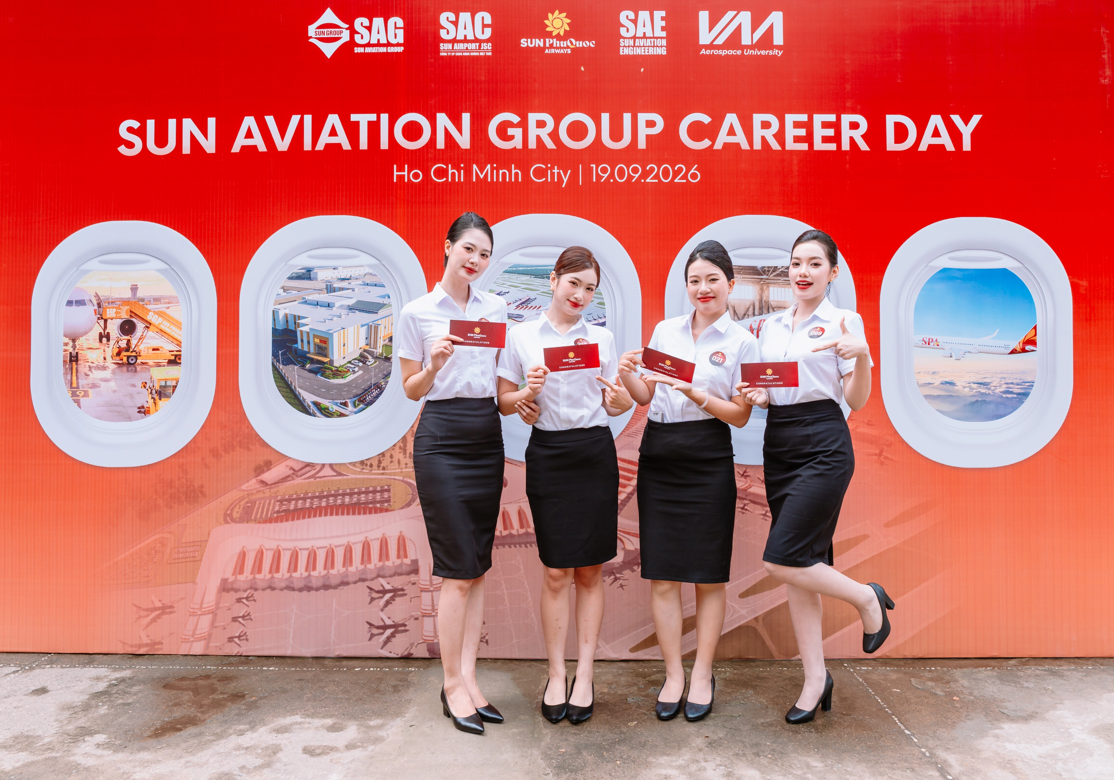 Ngày hội Tuyển dụng Khối Hàng không tại Học viện Hàng không Việt Nam