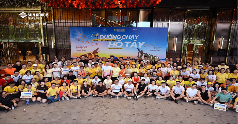 MÙA THU RỰC RỠ CÙNG NHỮNG BƯỚC CHẠY NGƯỜI SUN GROUP
