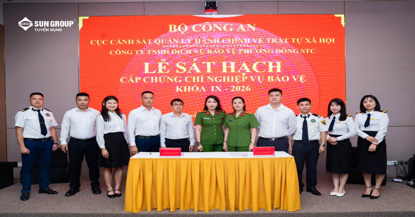 CHUẨN HÓA NGHIỆP VỤ – VỮNG VÀNG LỰC LƯỢNG AN NINH TẠI SUN GROUP VÙNG MIỀN NAM